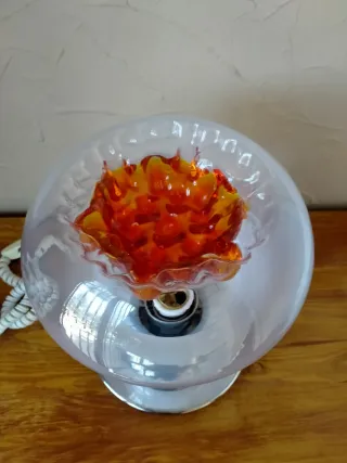 Lámpara de mesa se Murano vintage