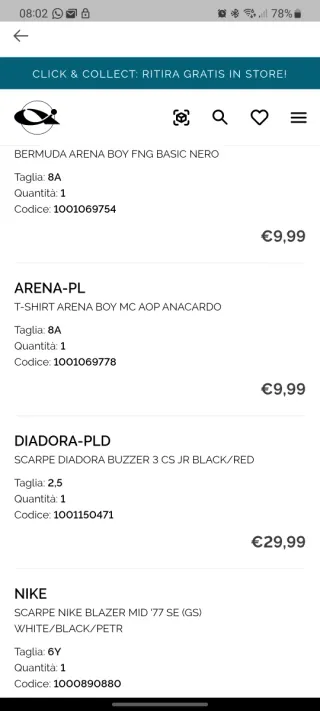 Scarpe Diadora Buzzer 3CS N. 35 nere e rosse.