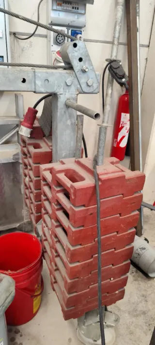 Andamio Colgante Eléctrico Tractel