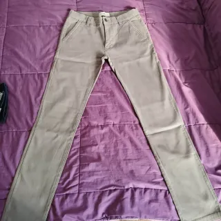 Pantalón Chino Álvaro Moreno Gris Talla 40
