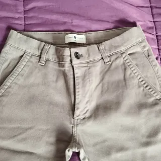 Pantalón Chino Álvaro Moreno Gris Talla 40