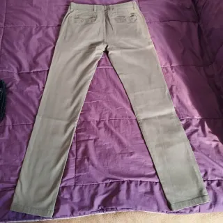 Pantalón Chino Álvaro Moreno Gris Talla 40