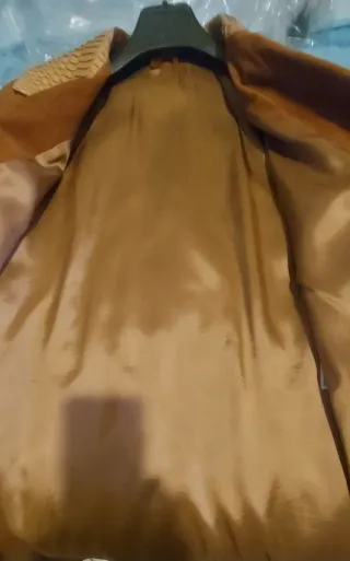 Giacca donna pelle pitone