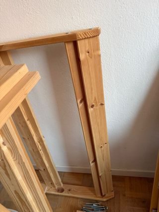 Cama Pino NEYDEN 90x200cm + Somier LURÖY