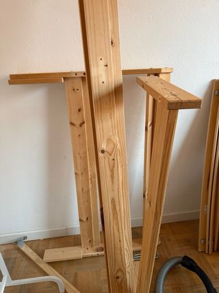 Cama Pino NEYDEN 90x200cm + Somier LURÖY