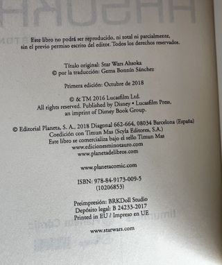 #530 Star Wars Ahsoka