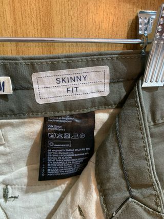 Pantaloni Chino H&M Verdi Taglia S
