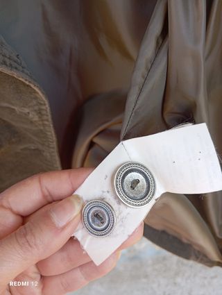 Giacca Velluto Donna in colore grigio.