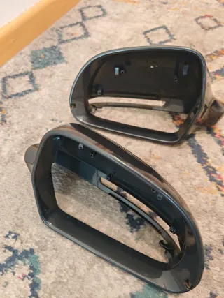 Carcasas Retrovisores Audi B8 Originales Gris