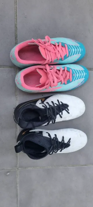 Botas de fútbol para niño