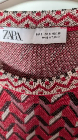 Vestido Zara Mujer Talla S