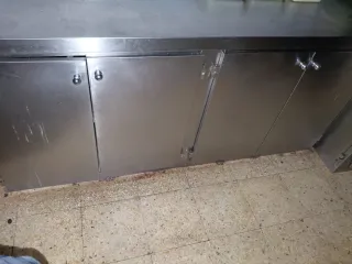 Mueble auxiliar cocina acero inoxidable