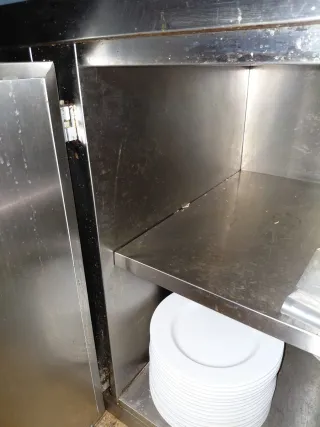 Mueble auxiliar cocina acero inoxidable