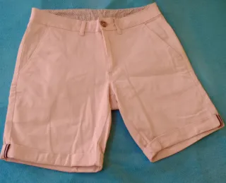 Pantalón corto hombre rosa talla S