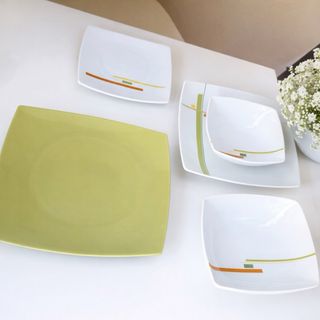 Vajilla Decorada 40 Piezas