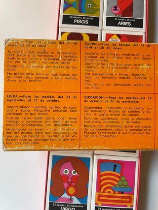 Scatole di fiammiferi Collezione Oroscopo