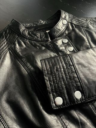 Chaqueta piel cuero Stradivarius Talla M