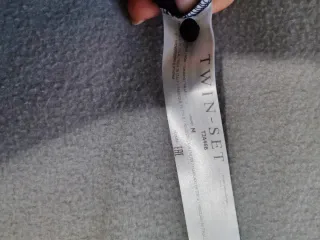 Twinset Abito Nero Pizzo