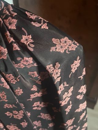 Traje Baturra Estampado Flores y enagua combinacio