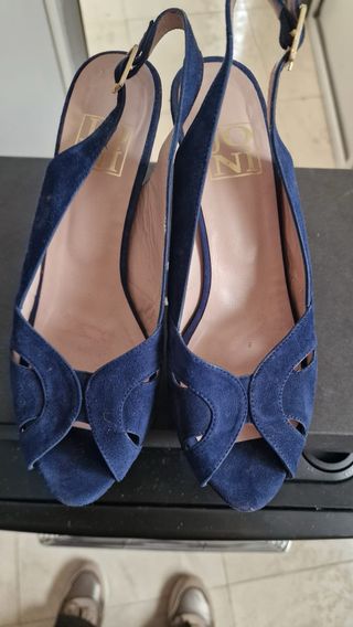 Zapatos Bionda Castana Azul