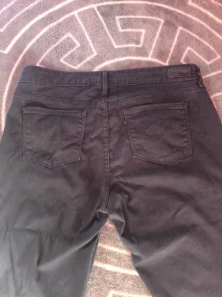 Pantalones Levi's Negros Hombre Talla M