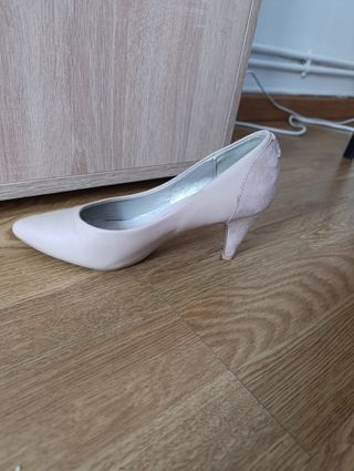 Zapatos salmón tacón Kiabi - número 36