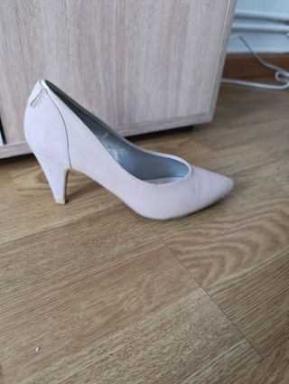 Zapatos salmón tacón Kiabi - número 36