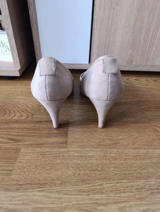 Zapatos salmón tacón Kiabi - número 36