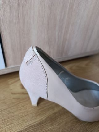 Zapatos salmón tacón Kiabi - número 36