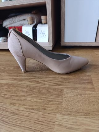 Zapatos salmón tacón Kiabi - número 36