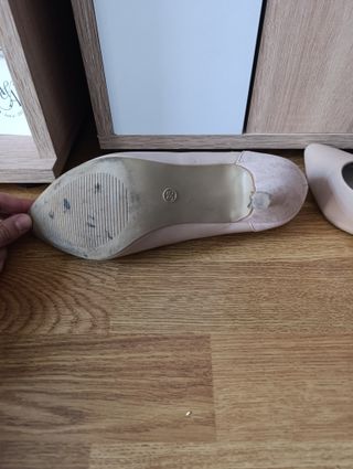 Zapatos salmón tacón Kiabi - número 36