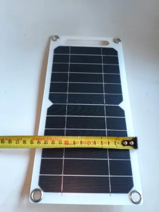 Panel solar senderismo montaña cargador teléfono