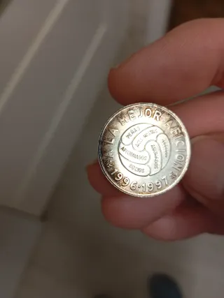 Moneda Plata 925 Real Betis Balompié.