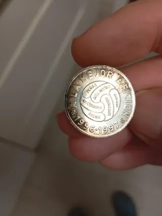 Moneda Plata 925 Real Betis Balompié.