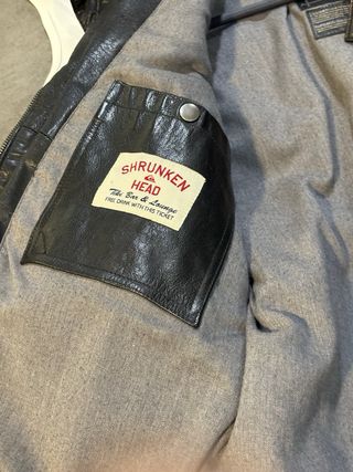 Chaqueta Piel Quiksilver Negra