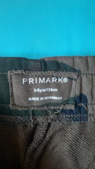 Pantalón corto camuflaje algodón