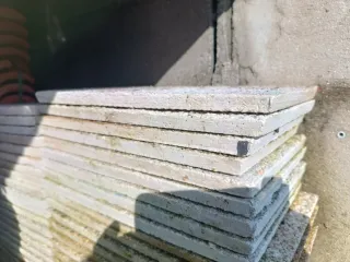 55 Plaquetas exterior de hormigón de 33x20