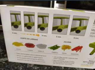 Mandolina profesional para cortar verduras