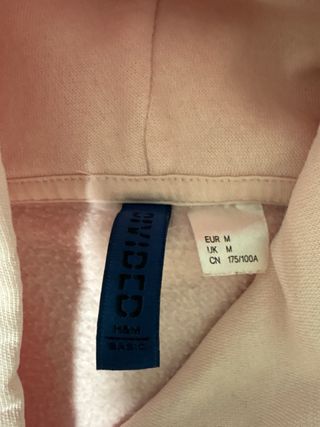 Sudadera rosa H&M