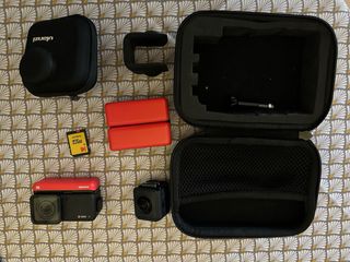 Insta360 ONE RS Cámara de Acción Negra/Roja