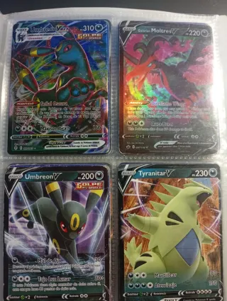 Cartas Pokémon VMAX, V, GX