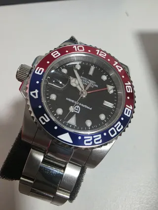 Reloj Pagani Design Negro/Azul