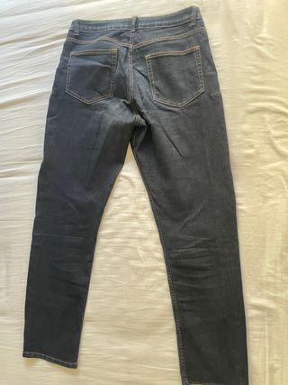 Jeans Rectos Denim Co. Hombre Azul