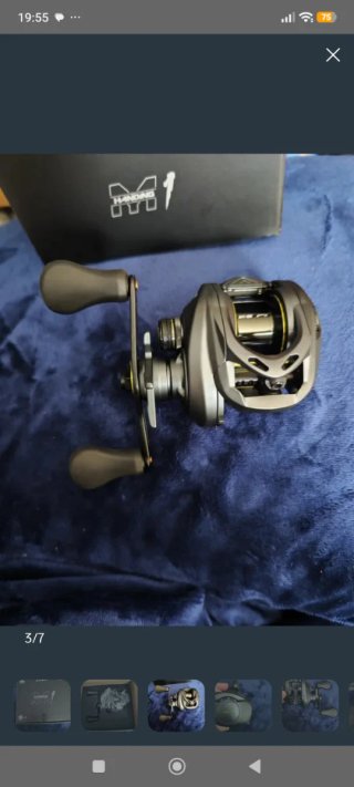Carrete de pesca HANDING M1 7.2:1