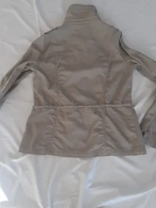 Caban donna cotone beige taglia S