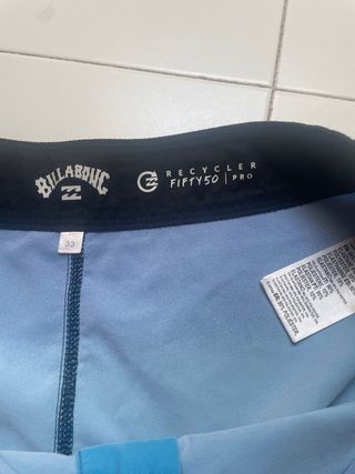 Bañador Billabong Fifty 50 Talla 33 Azul/Verde