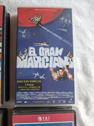 6 Cintas VHS Películas Varias