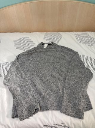 Jersey gris H&M cuello alto