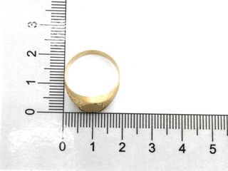 E1805179-166 Anillo Sello Oro 18k