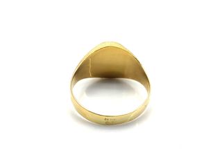 E1805179-166 Anillo Sello Oro 18k